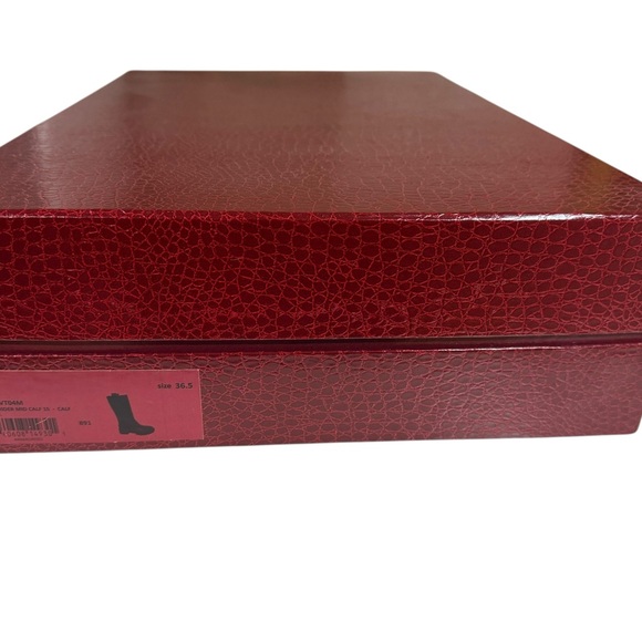 Tamara Mellon Black Leather Easy Rider Pull-on Leather Moto Boots - Picture 7 of 7